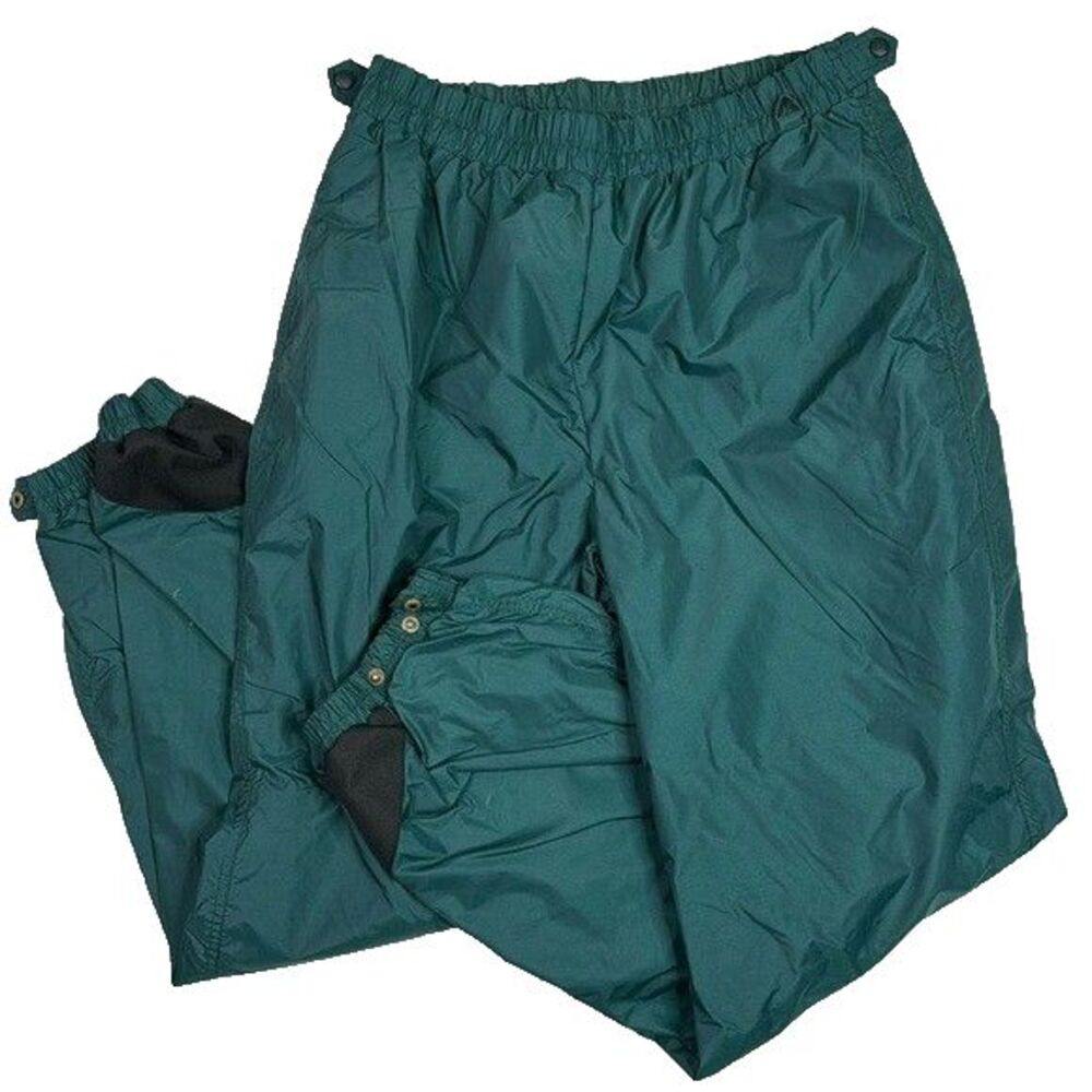 Vintage Columbia Green Ski Snow Pants Size XL Tall 90s
